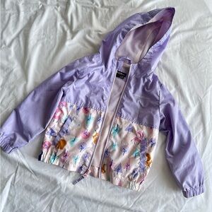 Eddie Bauer Kids' Lavender Patterned Raincoat